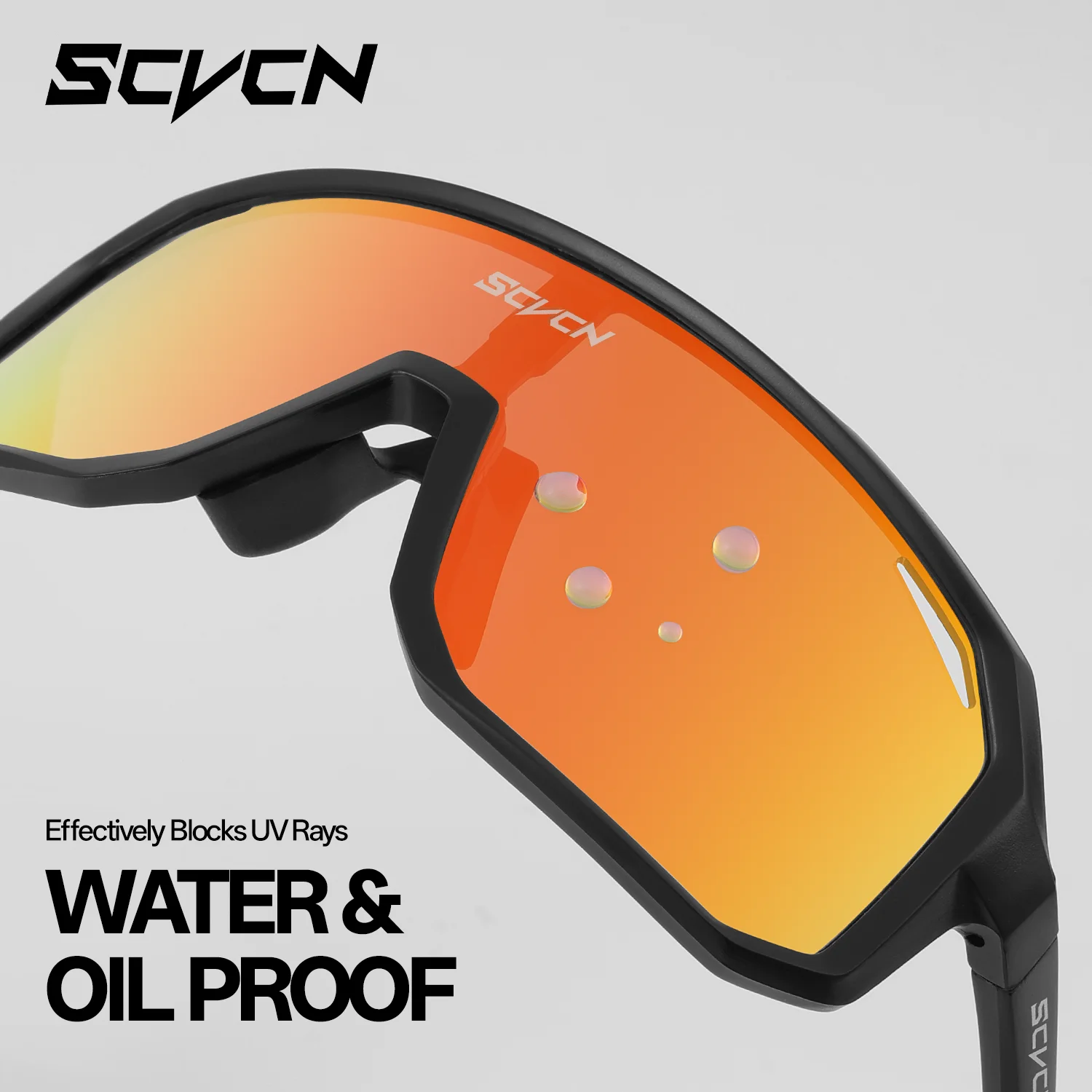 SCVCN الساخن الدراجات النظارات الشمسية الرياضة في الهواء الطلق النساء دراجة الدراجات UV400 نظارات واقية جديد الرجال الجبلية الطريق القيادة الدراجة نظارات #4