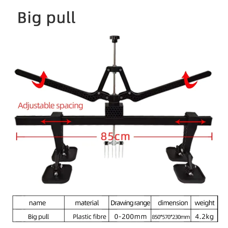 Sheet Metal Quick Puller Pull Frame Aluminum Body No Putty Dent Repair Tool Auto Repair Machine Plastic Drawing