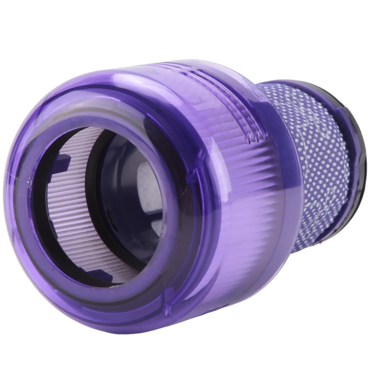 Filtro Hepa piezas para aspiradora Dyson V12, Repuesto de filtro trasero, lavable, con cepillo de limpieza, 1 unidad
