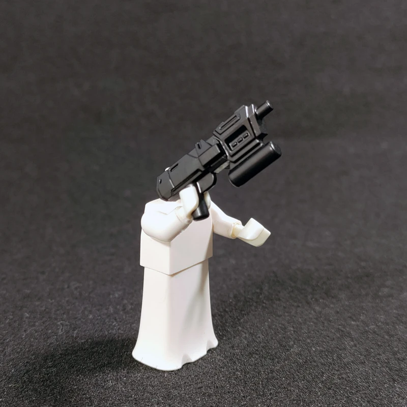 Koruit 5PCS Star Space W Weapons For 4cm Mini Dolls Gun Accessories MOC Building Blocks Brick Toys For Children