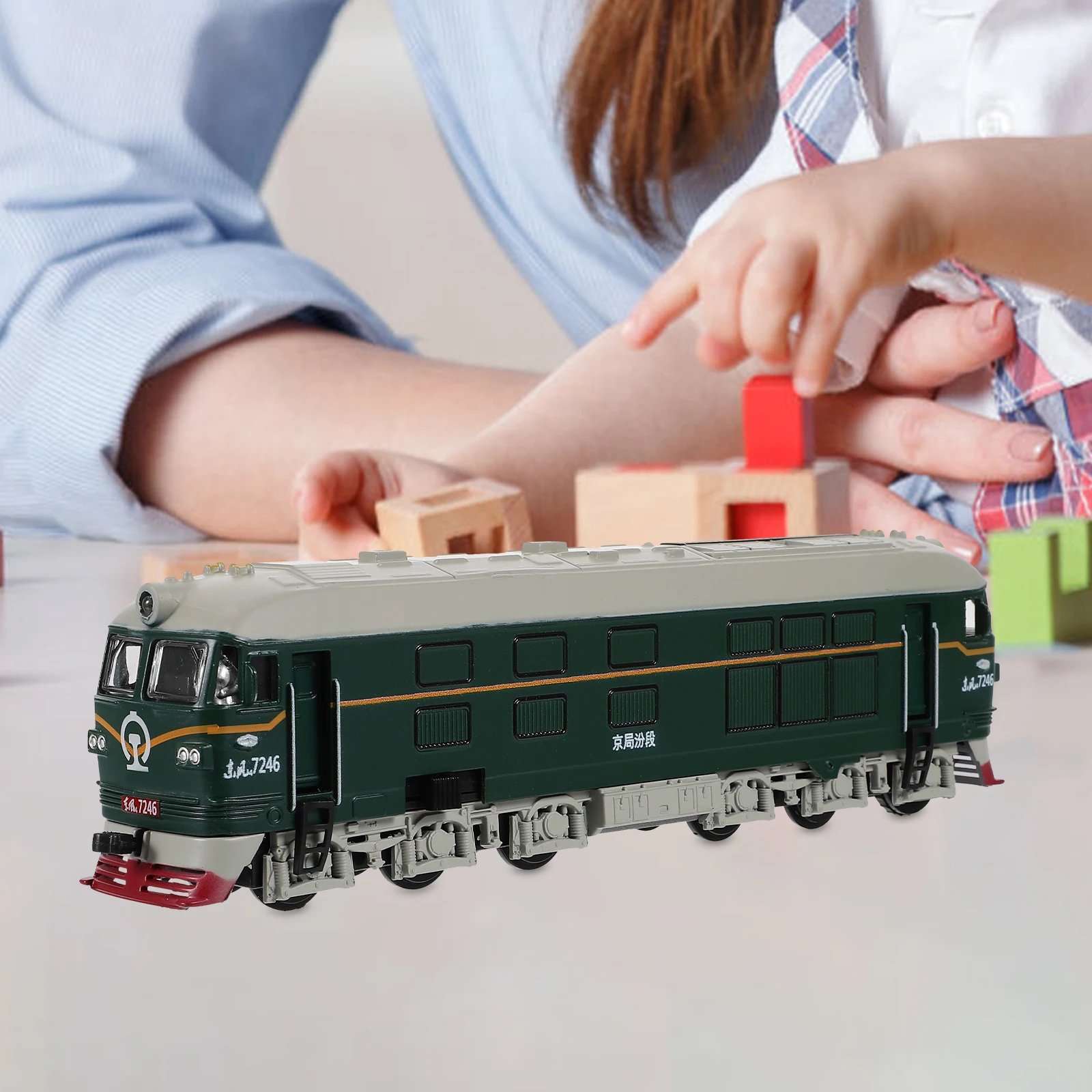 

Model Train Toy Cars High Simulation Children Kids Non Remote Alloy Plastic Long Service Eco Friendly Toy Vehicle