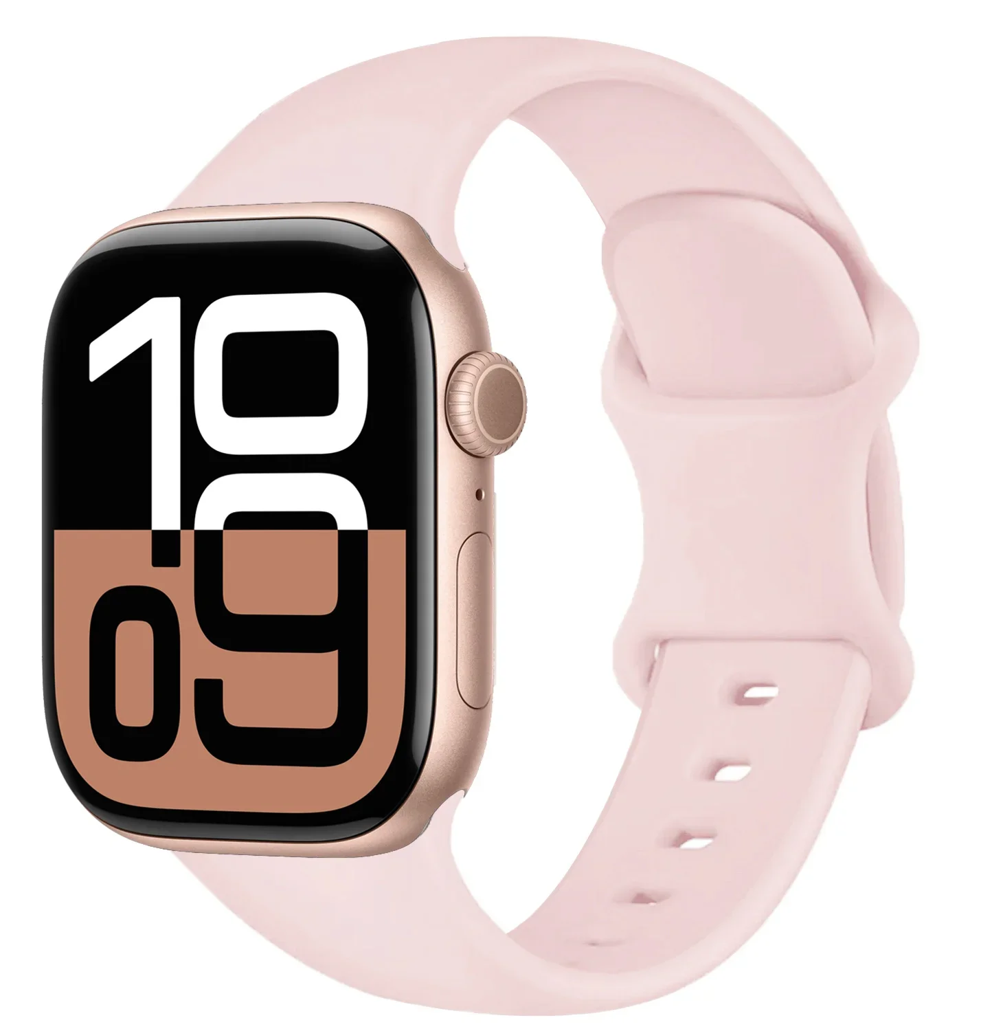 애플 워치용 스포츠 밴드 스트랩 45mm 44mm 46mm 40mm 41mm 49 42 코레아 브레이슬릿 iWatch 시리즈 ultra2 7 8 se 9 10 실리콘 스트랩