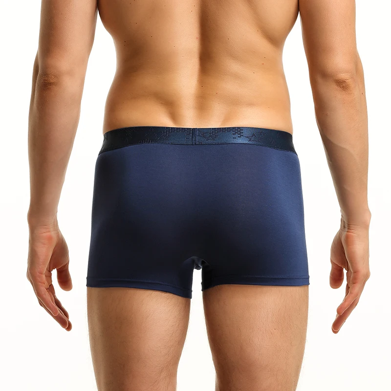 3-Pack of Men's Underwear, Men's Negative Ion Boys' Boxer Briefs, Summer Thin, Comfortable and Breathable Sports Boxer Shorts