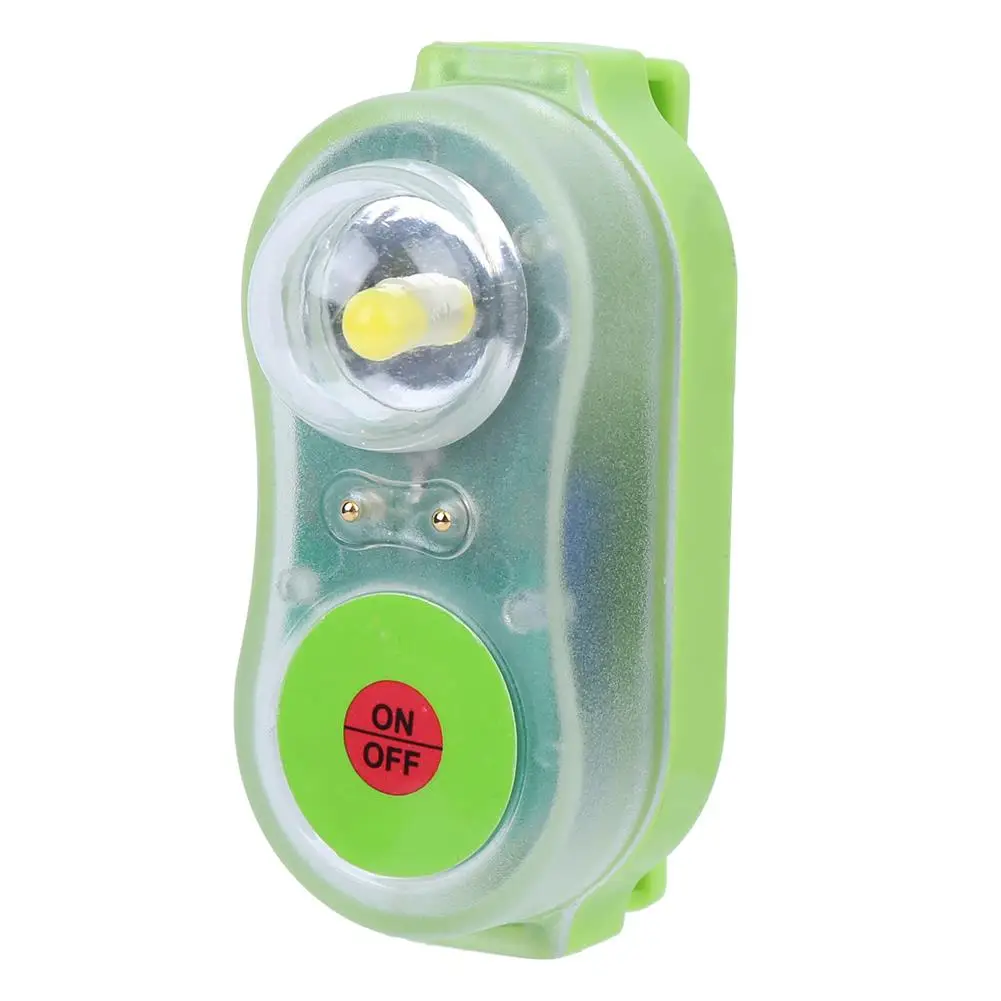 Waterproof LED Lithium Life Jacket Light - Self-Lighting Flashlight for Seawater Rescue - Conspicuous  Lamp