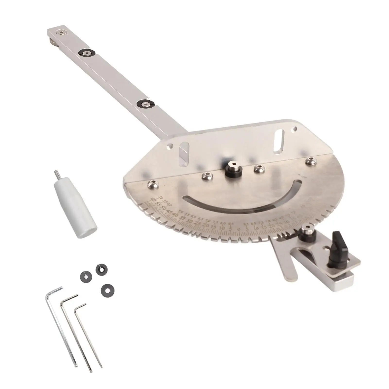 

High Precision Wear Resistant Aluminum Miter Gauge for Table Saw for woodworking Projects