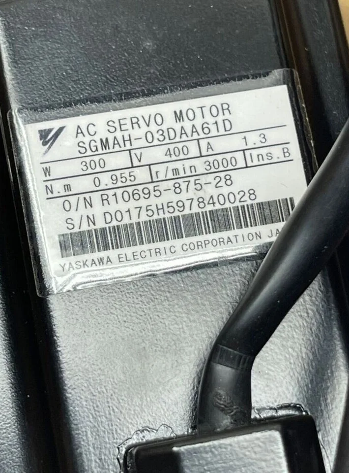 

SGMAH-03DAA61D Brand New Servo Motor，Fast shipping，SGMAH 03DAA61D