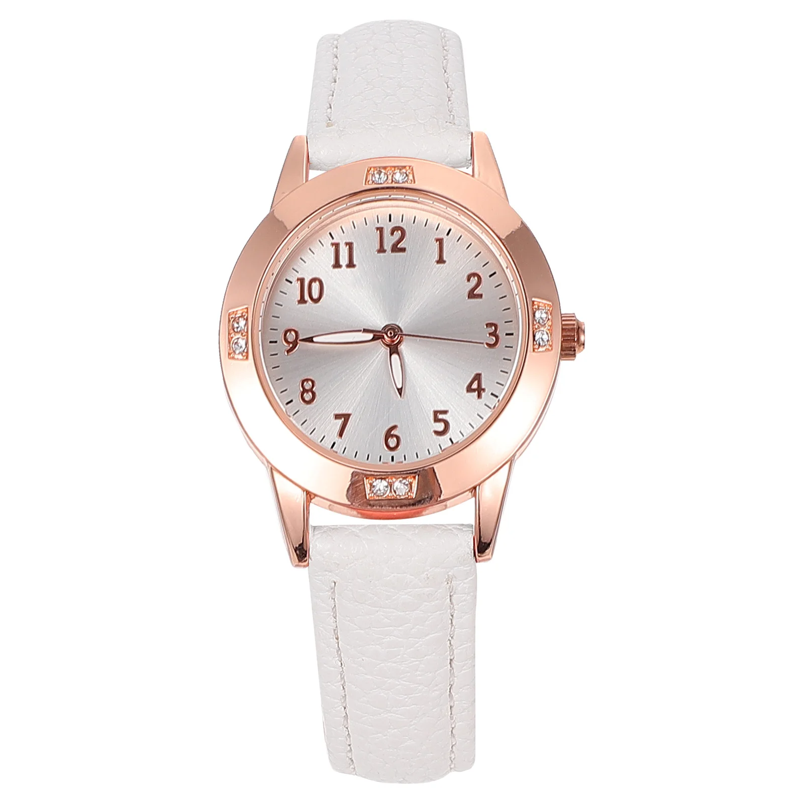 

Practical Waterproof Wrist Watch Elegant Ladies Festival Use Classic Concise Design Chic Quartz Movement Luminous