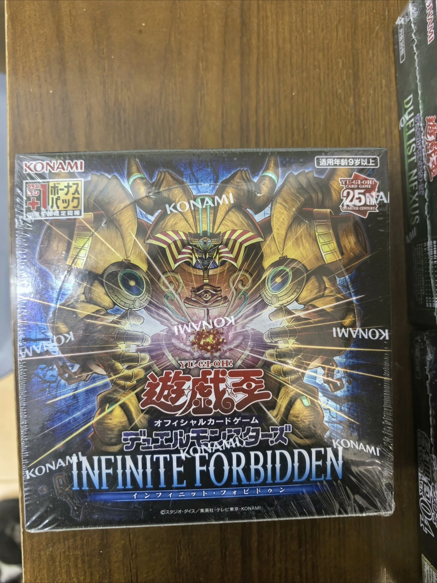 Yu-Gi-Oh Konami Official Box OCG Duel Monsters INFINITE FORBIDDEN 30packs In Box Japanese Card Collection