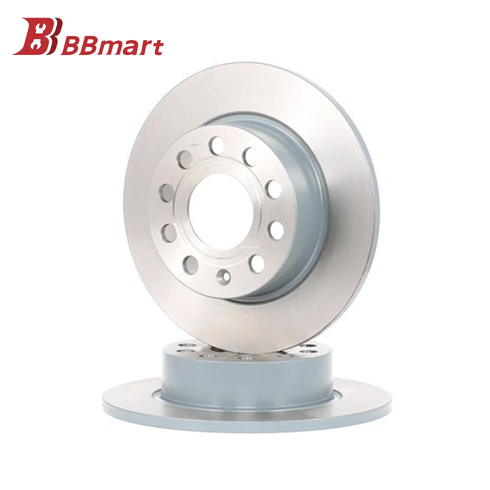 

5Q0615601F BBmart Auto Parts 1 Pair Front Brake Discs For Skoda Octavia Yeti Car Accessories