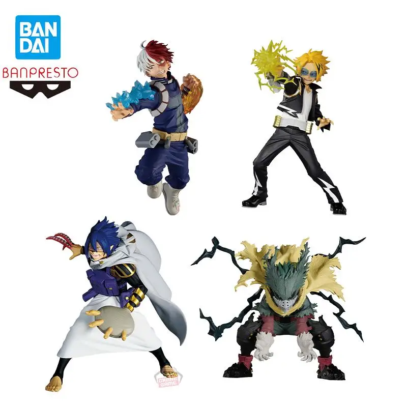 

In Stock Bandai My Hero Academia The Amazing Heroes Plus Kaminari Denki Midoriya Izuku Todoroki Shouto Ornaments decorate Gift