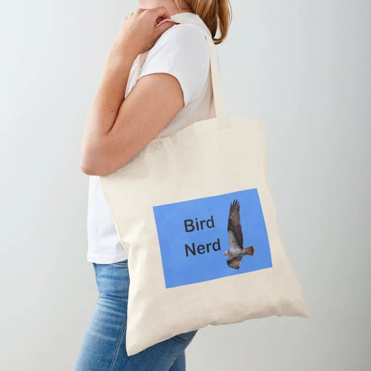 

osprey bird nerd Tote Bag Fabric bag eco bag folding Cloth bags tote women