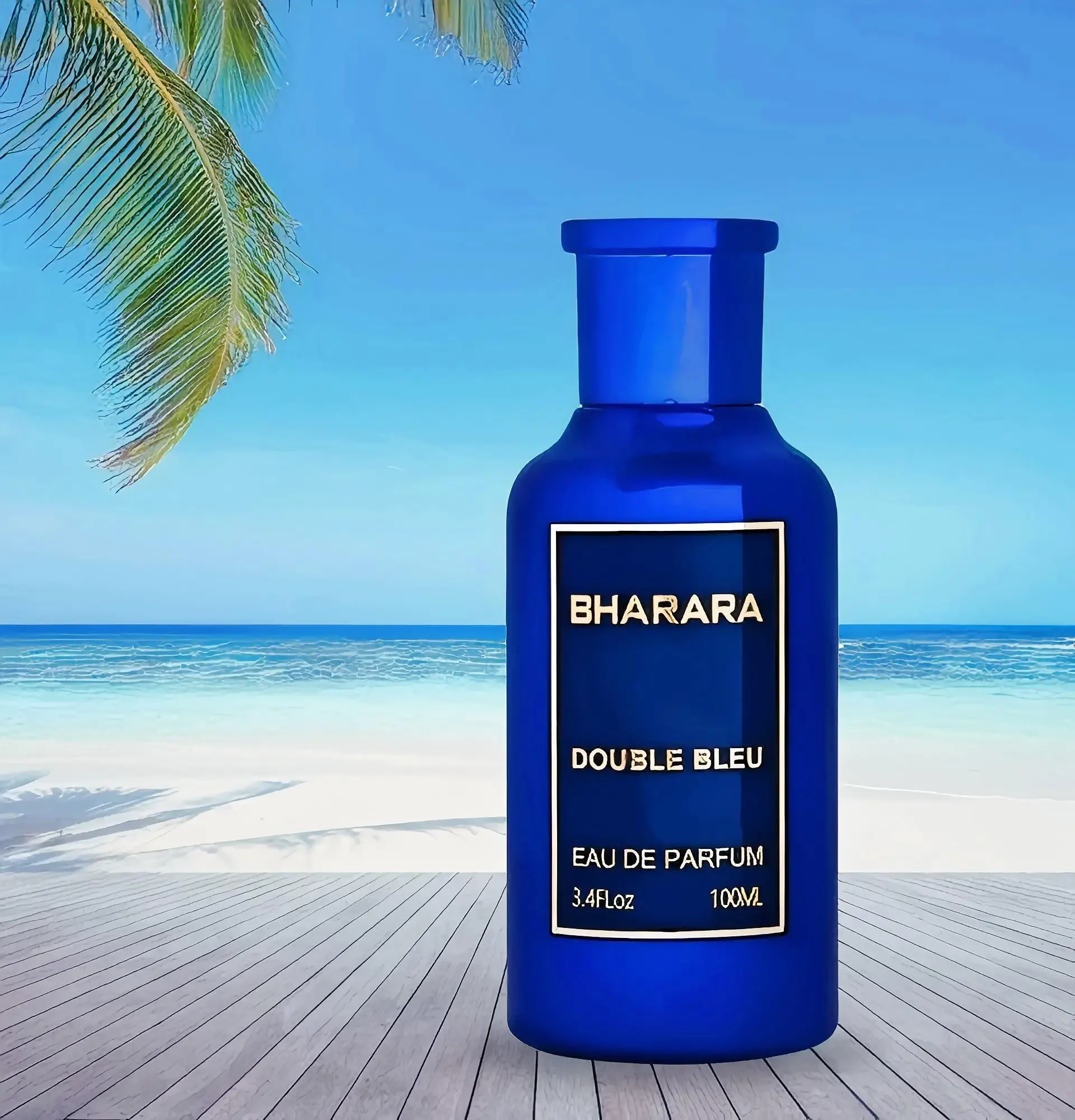Bharara Bleu Pour Homme EDP 100ml - كولونيا الحمضيات الطازجة الخشبية تدوم طويلاً، هدية مثالية لعيد الهالوين وعيد الشكر للرجال #5