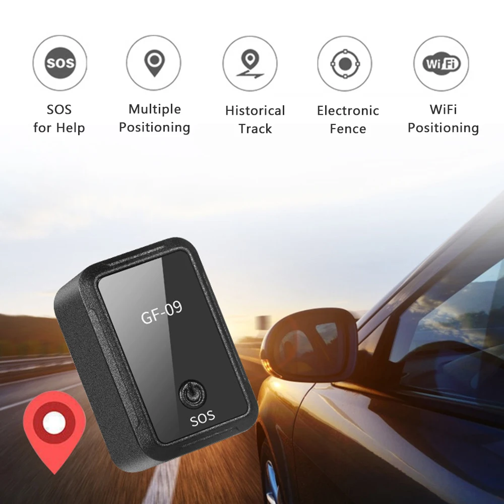 Mini Gps Positionering Ouderen Kinderen Sos Huisdier Anti-verloren Tracker Auto Anti-Diefstal Tracking Device Automotivo