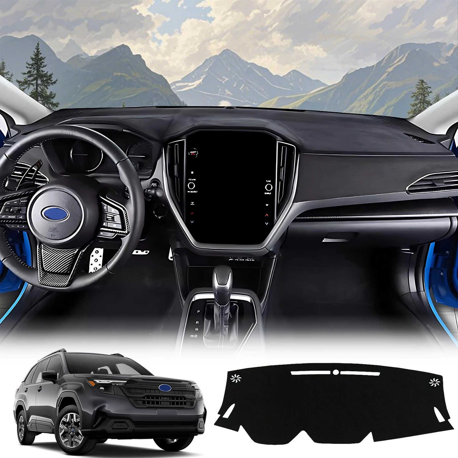 

for Subaru Forester 2025+ Accessories Dashmat Dash Mat Anti-Slip Car Dashboard Cover Pad Sunshade Protective Carpet