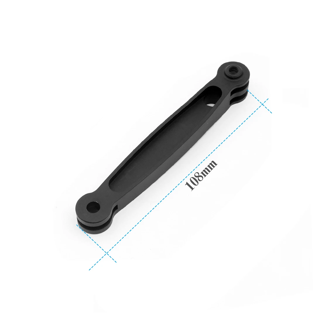 Aluminium Helm Verlängerung Arm Selfie Stick Pole Stativ Adapter Halterung für Gopro 13 12 für Insta360 X4 Action 5Pro Tasche 3 Halter – Detail 12