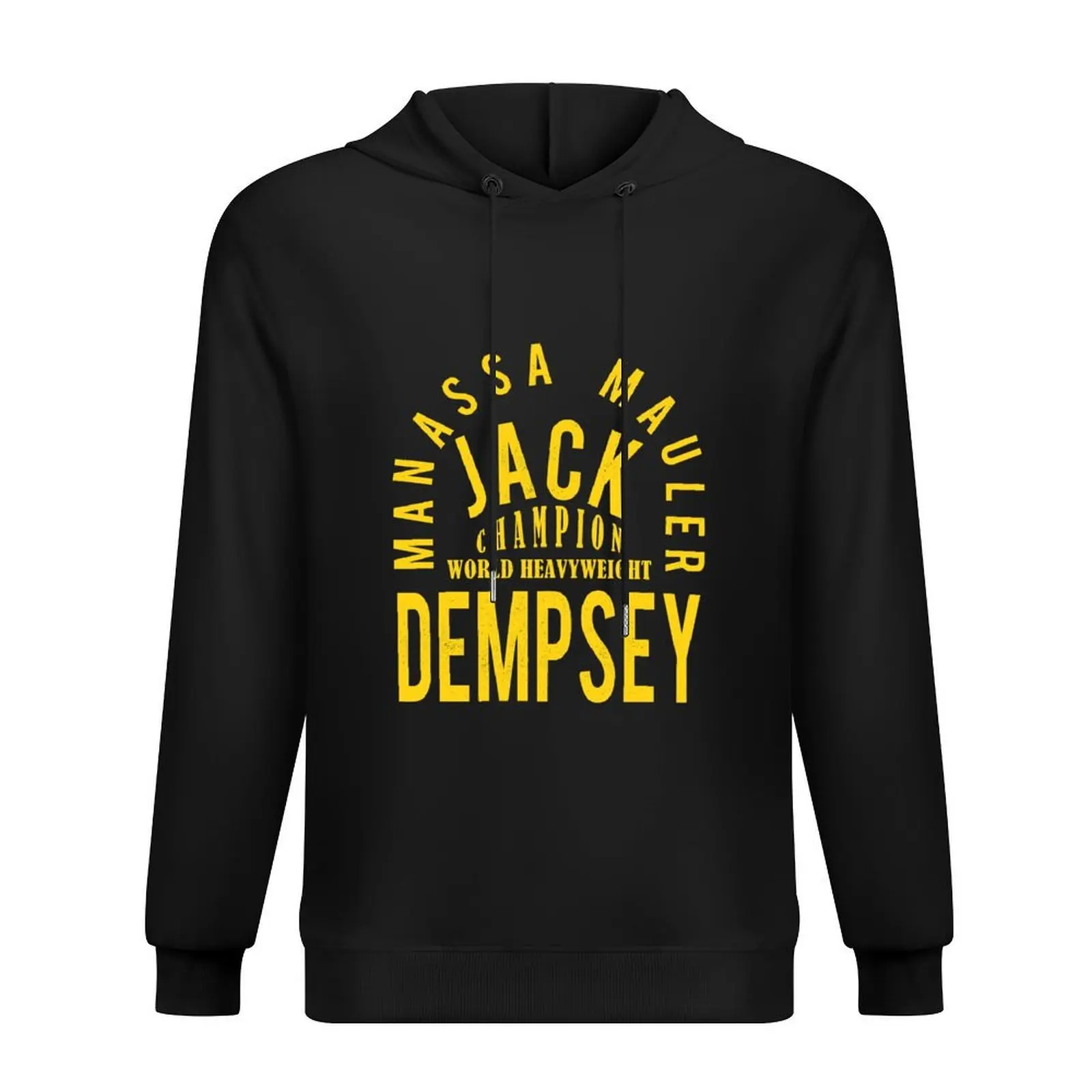 

Jack Dempsey known as the Manassa Mauler in yellow Hoodie mens clothes anime clothing male clothes graphic hoodies