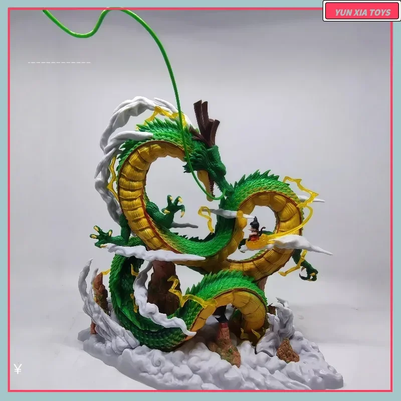 

23 см/9,05 дюйма аниме Dragon Ball Z Shenron фигурка Гоку и Шенрон фигурка модель статуя из ПВХ коллекция кукол игрушки подарки