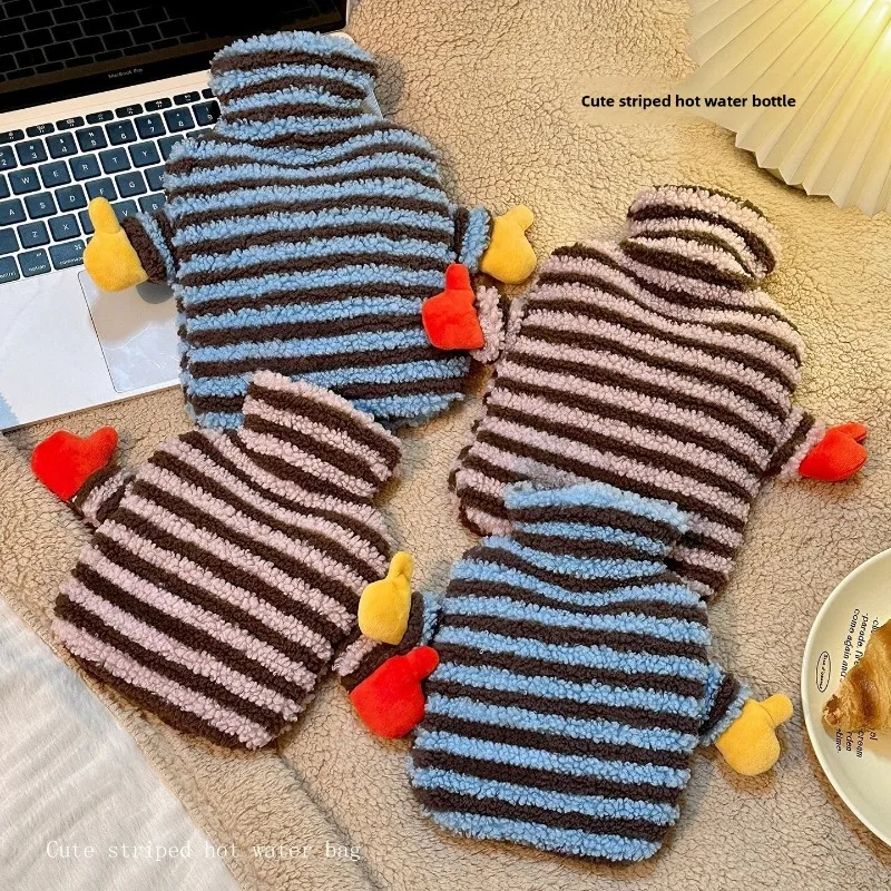 

Cartoon Flush Irrigation Hot Water Bag Hot Compress Palace Warm Stomach Warm Thickened Large Hand Warmer Warm Water Bag Cute