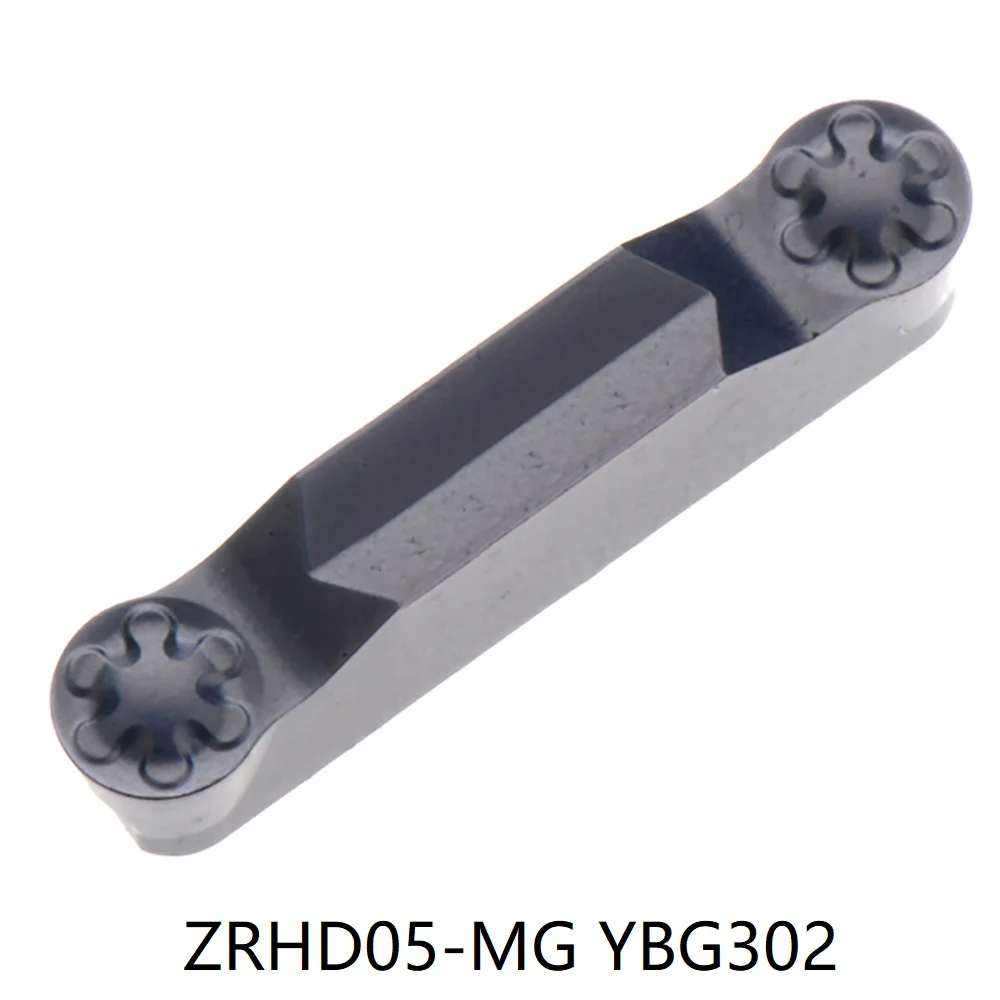 

ZRHD05-MG YBG302 YBG202 ZCC Turning tools parting insert for processing steel stainless steel and cast iron ZRHD 05-MR