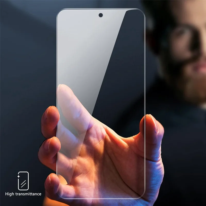 Protector de pantalla HD para Samsung Galaxy S25 S24 S23 S22, vidrio templado para Samsung A15 A35 A55 A16, película protectora 4