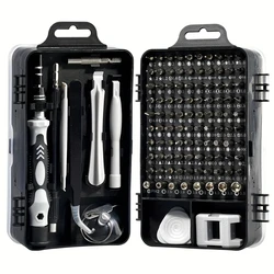 115 in 1 Precision Screwdriver Kit with 98 Magnetic Bits Electronic Repair Hand Tool Kit Strong Magnetic for PC Xbox PS4 IPhone