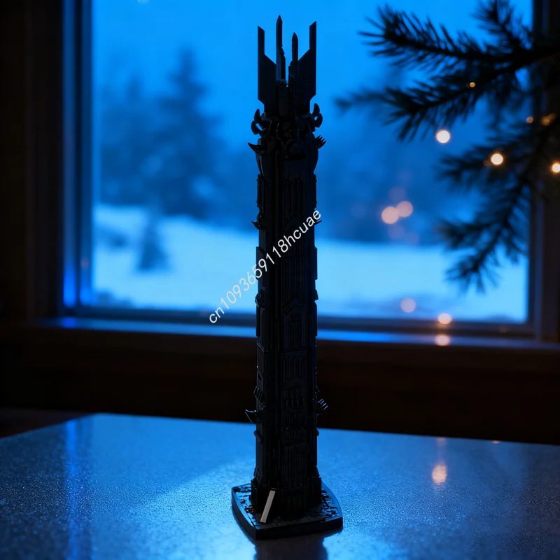 1892 قطعة MOC Orthanc العمارة جمع الهوبيت ونموذج اللبنات لتقوم بها بنفسك هدايا عيد الميلاد ألعاب إبداعية فكرة الطوب الاطفال #1