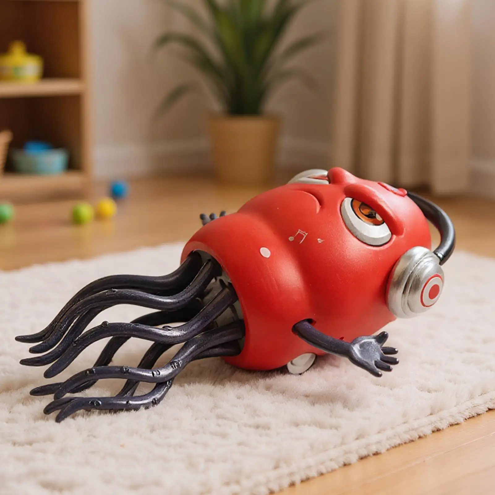 

Electric Octopus Toy Smart Obstacle Avoidance Explorer Rechargeable Crawling Octopus Toy With Light & Music For Kids Dancing