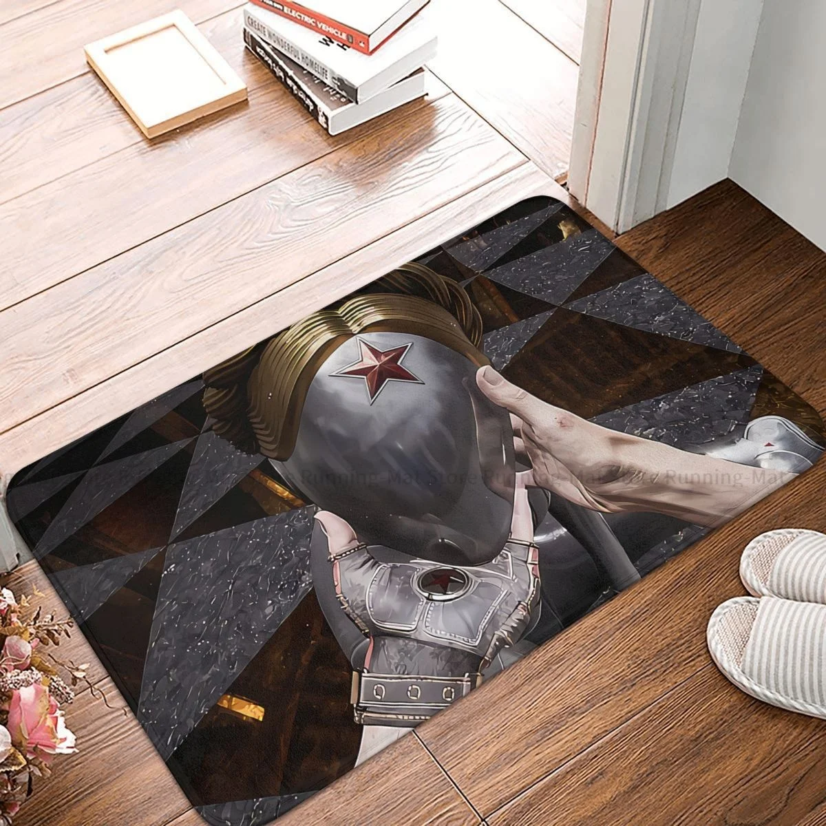 Atomic Heart Game Non-slip Doormat Twin Face Bath Kitchen Mat Welcome Carpet Indoor Modern Decor