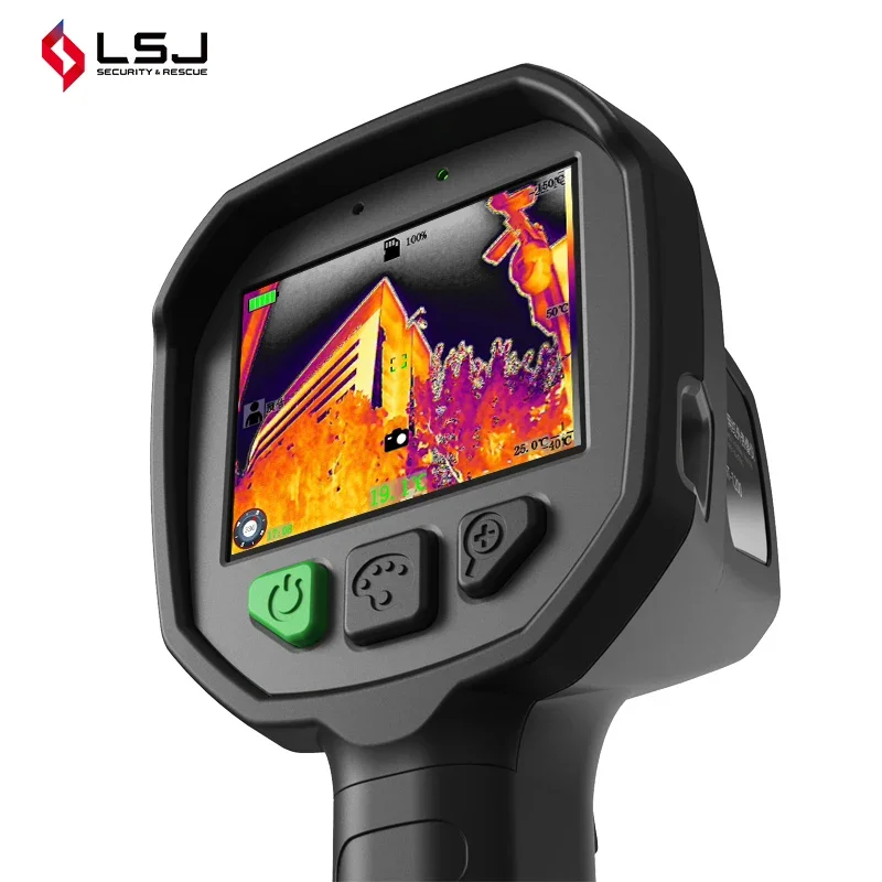 2025 Premium Products Factory Supply Best 640*512 Resolution Handheld Infrared Firefighter Thermal imaging Camera For Fire Servi