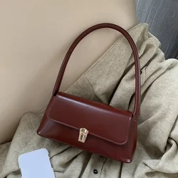 Modne damskie torby na ramię dla kobiet Design Underarm Bag for Female 2024 New Handbag Purses Solid Color Luxury Totes Hot