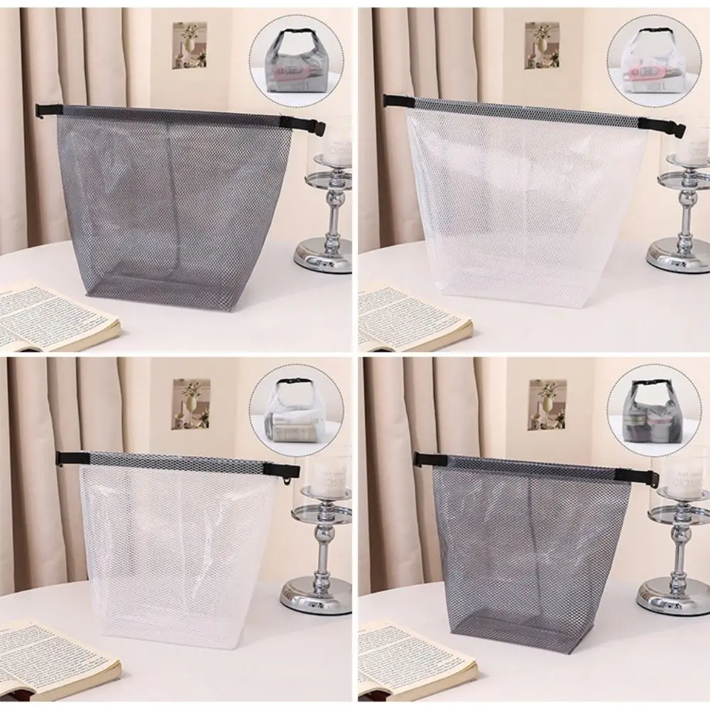 Simple Buckle Type Storage Bag Portable Waterproof Shopping Bag Makeup Bag Travel