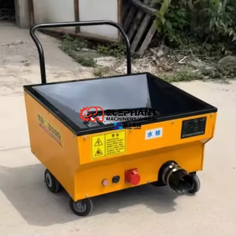 Electric Screw Concrete Pump Cement Mortar Pumping Machine for Construction Site Concrete Mortar Transfer Pouring Operations