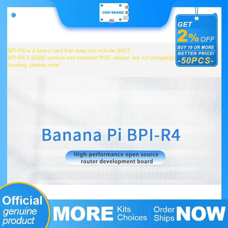 

Плата маршрутизатора Banana Pi BPI-R4 — высокопроизводительная платформа разработки для сетевых применений