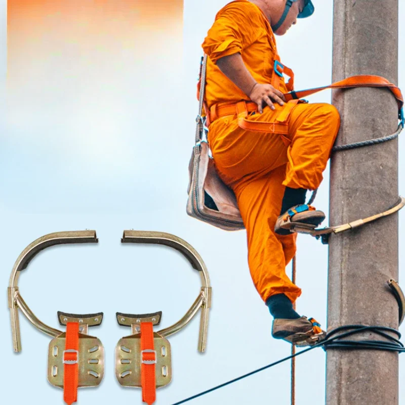 Climbing pole foot buckle cement utility pole foot pedal electrician iron shoe climbing pole climbing