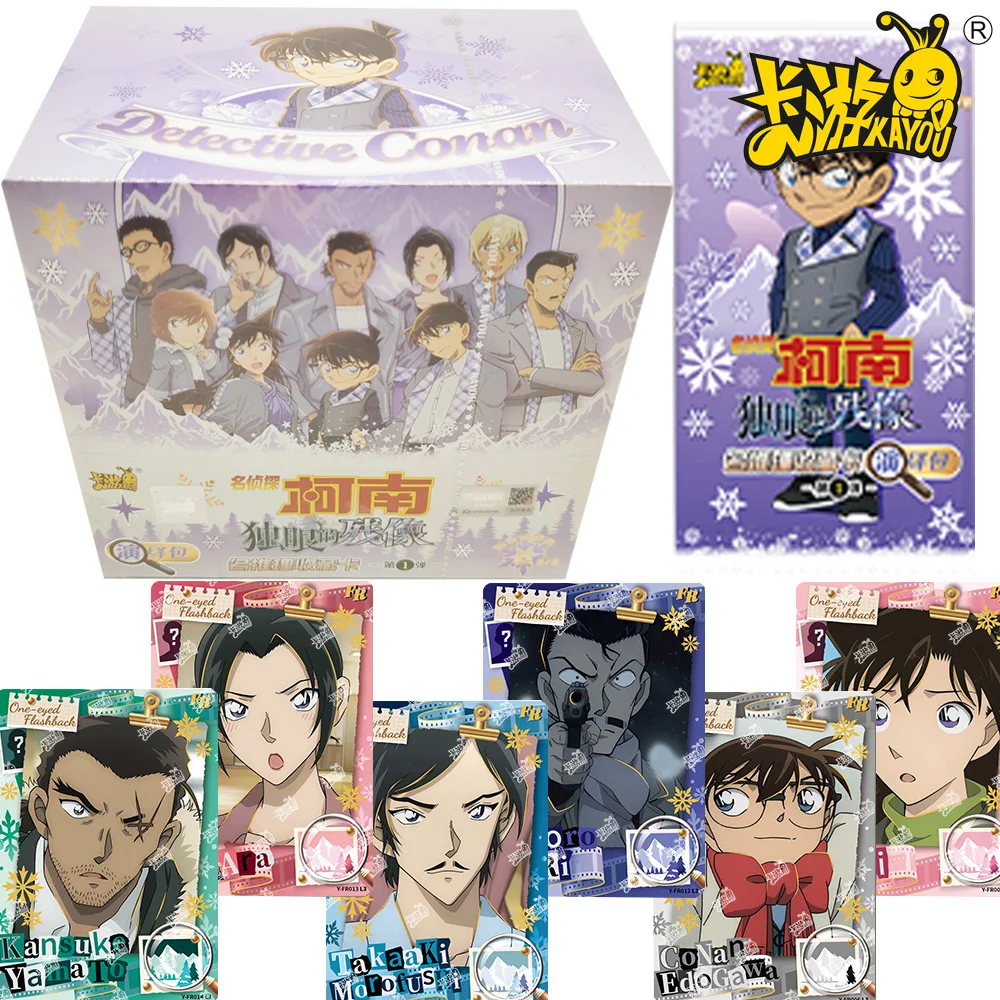 

Genuine Kayou Detective Conan Collection Cards Amuro Tōru Morofushi Takaaki Anime Movie Handsome Close-up Cards Fans Hobby Gift