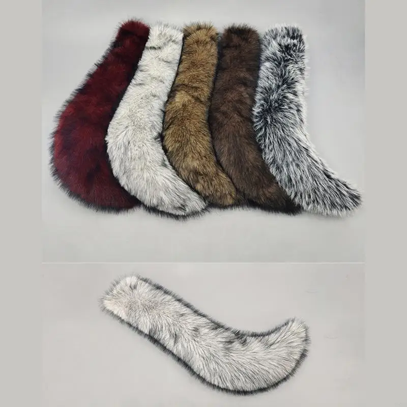 Electric Movable Cats Foxes Tail Halloween Cosplay Party Costume Faux Furs Animal Tail Remote Control Wagging Tail Gift 6XDA