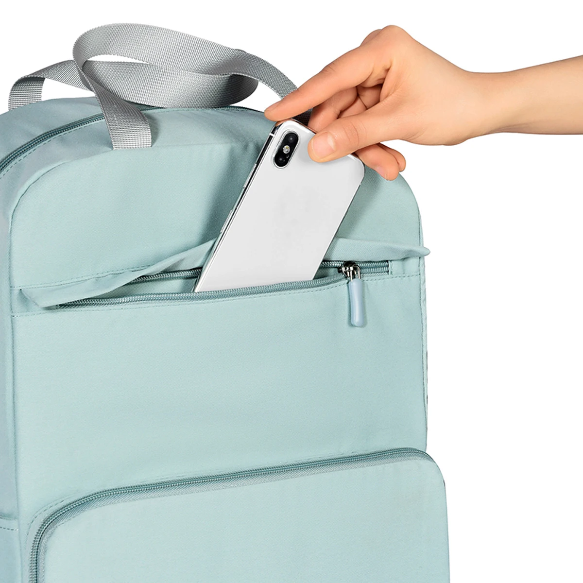 2025 Zaino pieghevole semplice e alla moda Zaino da viaggio Borsa da scuola per studenti da viaggio per sport all'aria aperta casual di grande capacità