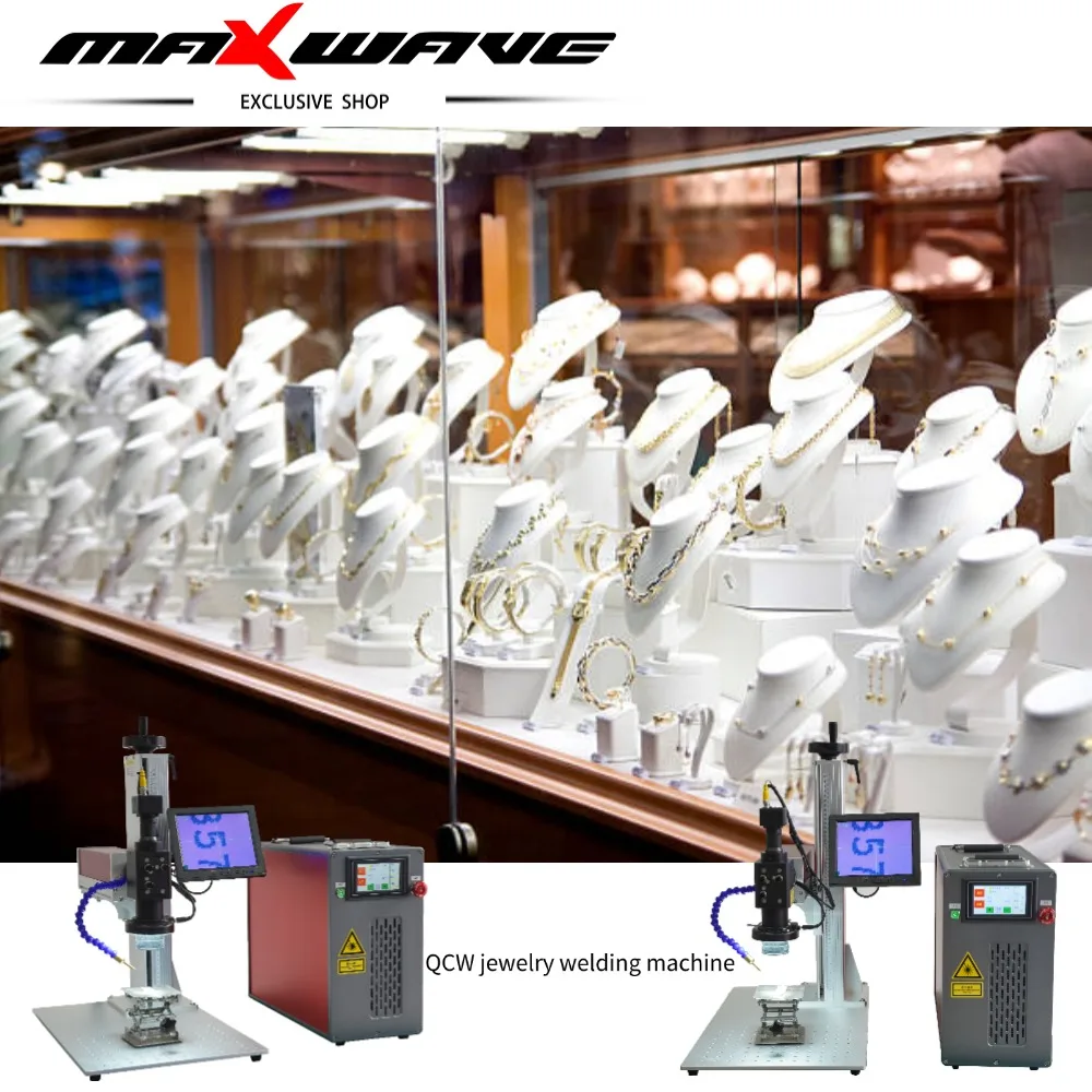 

jewelry laser welder for jewelry Laser Welding Machine Maxwave Professional Mold Welder 200W 300W 500W QCW Pulsed Fiber Lase