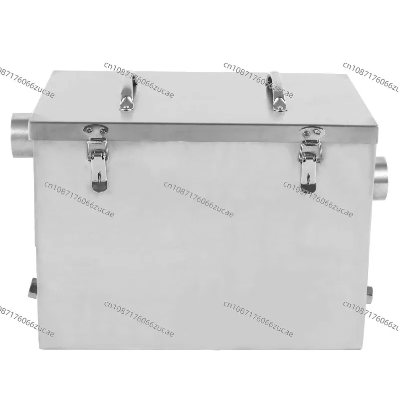 Oil-water Separator Oil Separator 201 Stainless Steel Small and Easy To Install Kitchen Oil Separator and Drainage Equipment