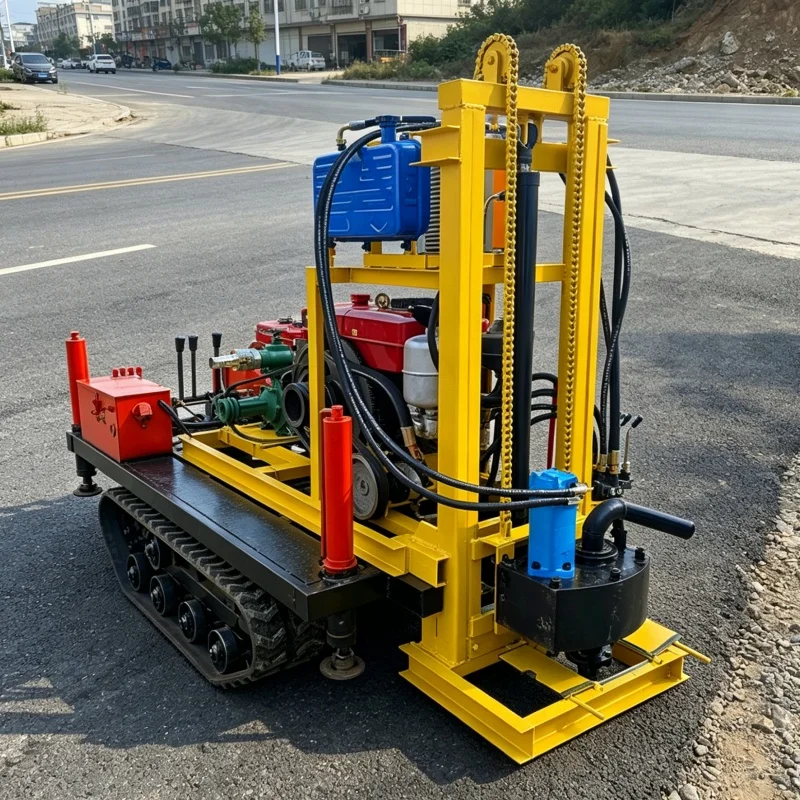 

Customized Water well drilling equipment, borehole well driller, most popular model, exploration drilling machine