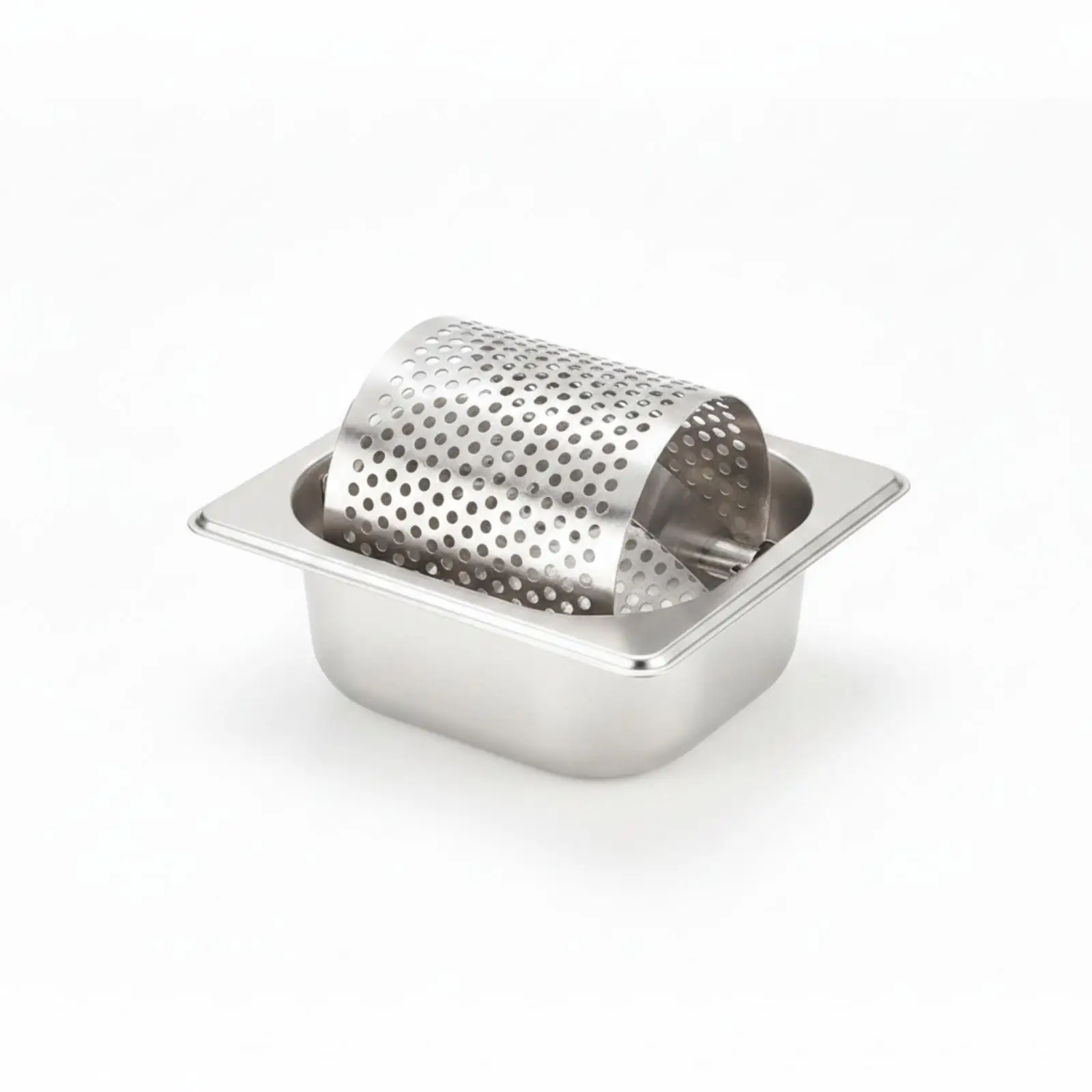 Steel Butter Roller Dispenser 1 Liter Capacity for Commercial Grill and Home Kitchen Smooth Spreading