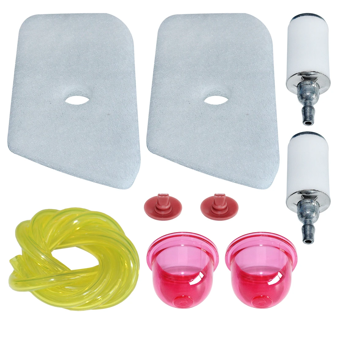 Imagem -04 - Linha de Filtro Combustível do ar Mangueira Primer Lâmpada Válvula Verificação Kit para Husqvarna 128c 128cd 128l 128ld 128ldx 128r 128rj Aparador de Grama Parte