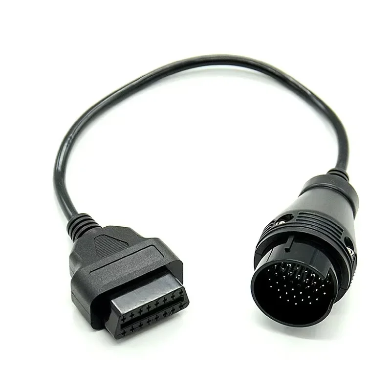 

QXNY for Mercedes 38Pin To 16Pin Female Connector OBD OBD2 OBDII Diagnosis Connector Extension Cable Adapter for Benz
