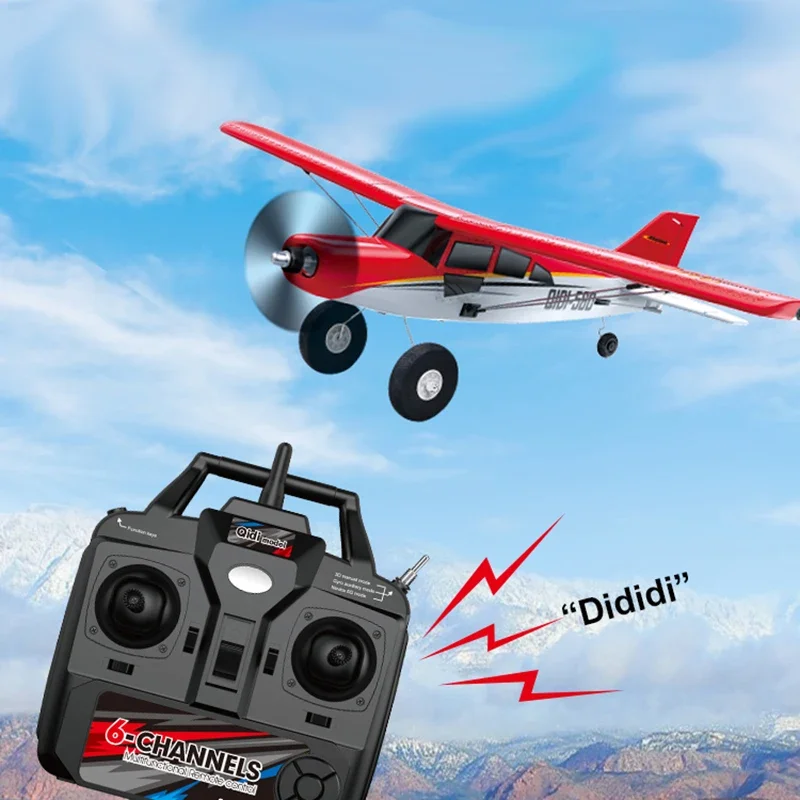 Qidi560 RC Aereo Moore M7 Off-road 4CH Aereo telecomandato Brushless Ad ala fissa Modello di aereo EPP Schiuma Giocattoli per bambini