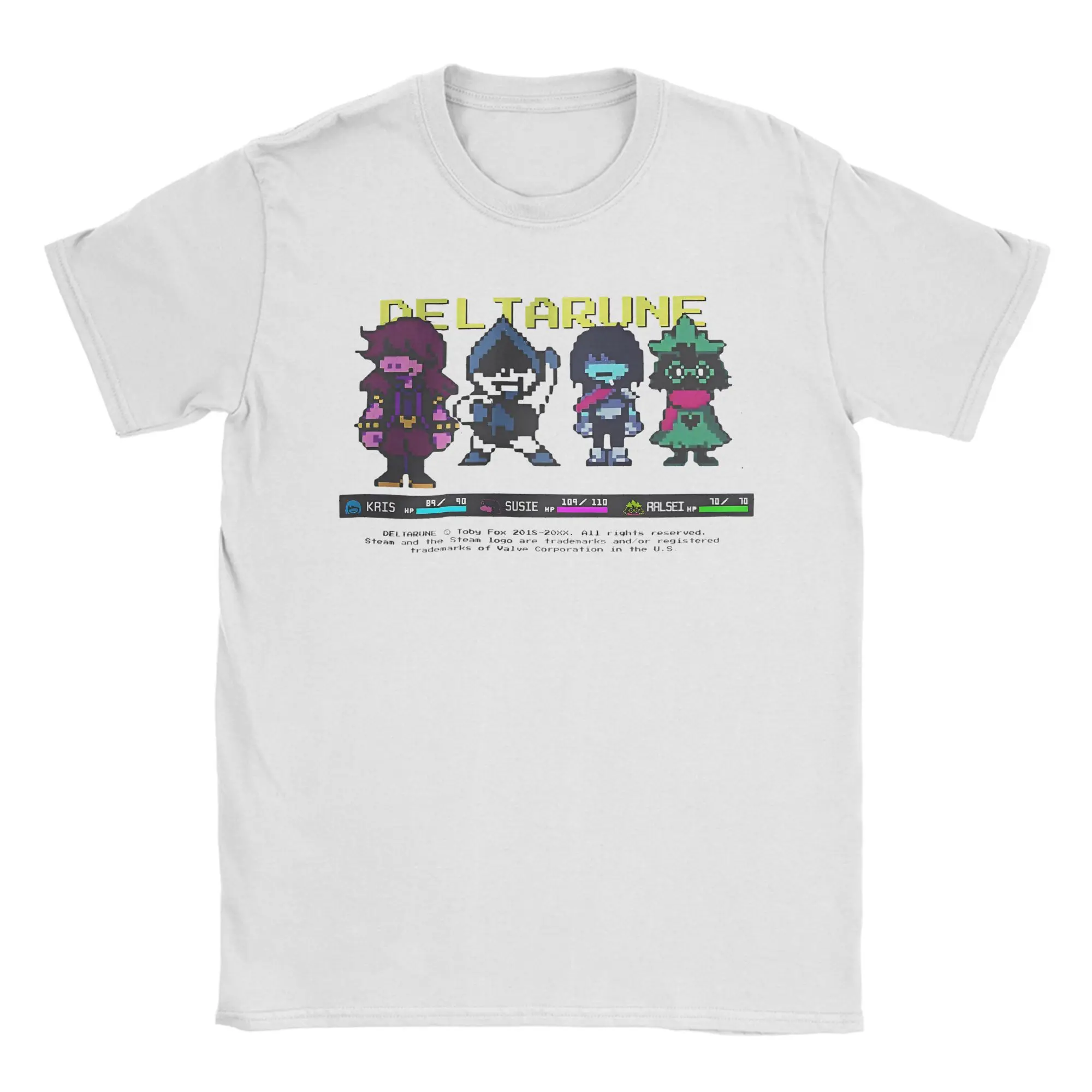 الشارع الشهير تي شيرت السيد النمل تينا Deltarune لعبة القطن تي شيرت موضة التي شيرت للذكور الصيف الجمالية قصيرة الأكمام تيز