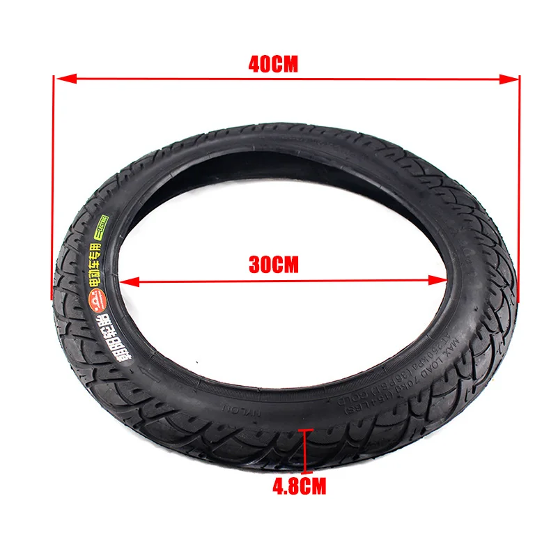 16inch Tire for Gas Electric Scooters and e-Bike  16 X 2.125 / 54-305 Inner Tube Outer Tyre