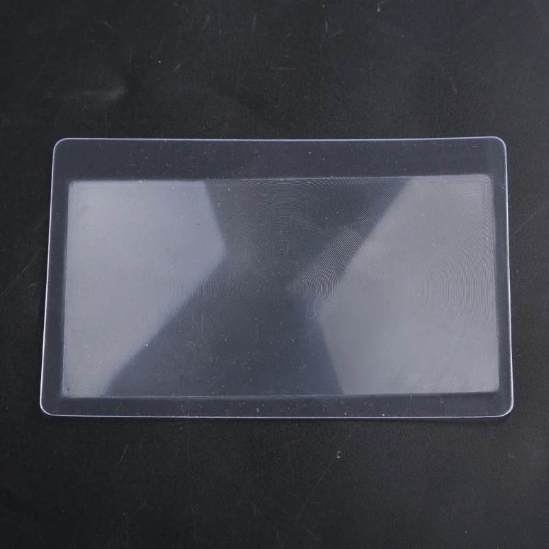 بطاقة F92C Mashifier Outdoor Portable Card Glass Glass Ultra-Thin مرآة
