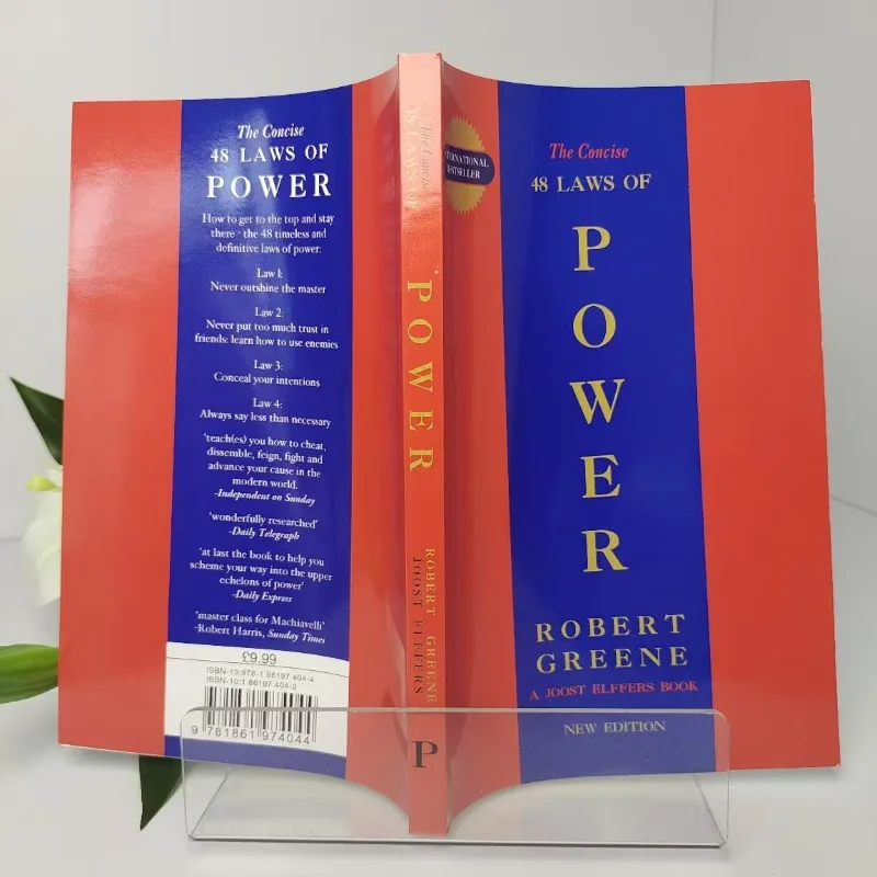 Adult Political Leadership Philosophy Inspires Wise Reading "48 Concise Rules of Power" English Version view 5