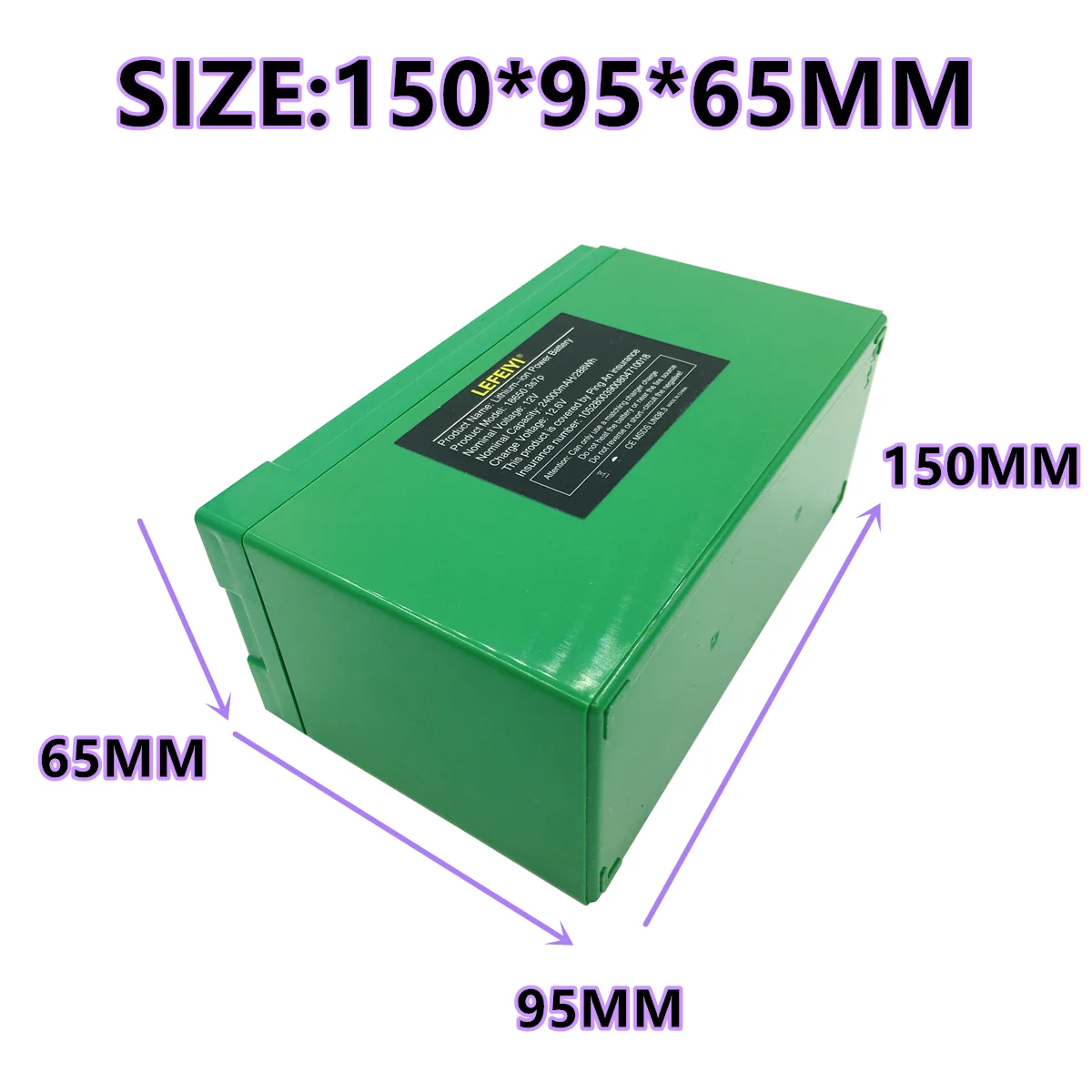 

NEW 12V 24Ah 18650 Lithium Battery Pack 3S7P Built-in High Current 30A BMS for Sprayers Electric Vehicle Battery+12.6V Charger