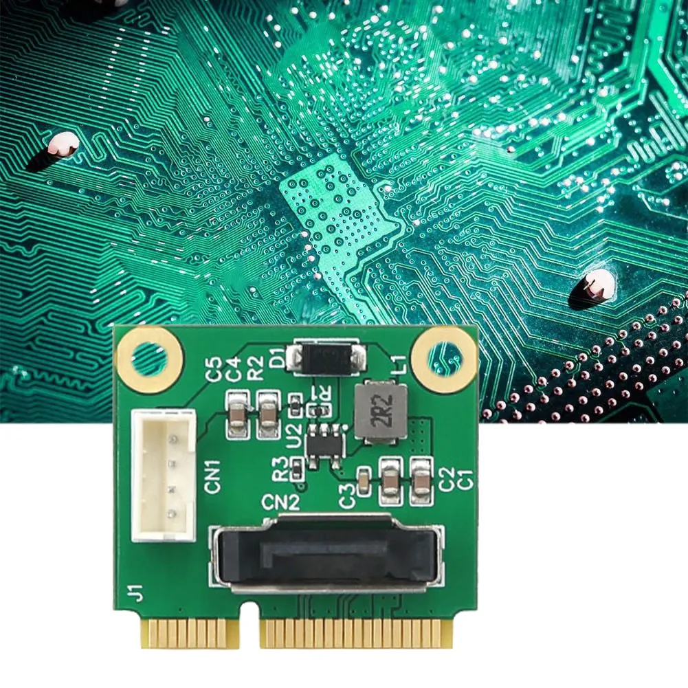 MSATA To SATA 2.5 Inch Adapter Board With 2.0PH SATA To SATA7+15 Female Adapter Cable (5V Power)
